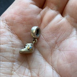 Genuine Pandora Baby Shoe Dangle Charm